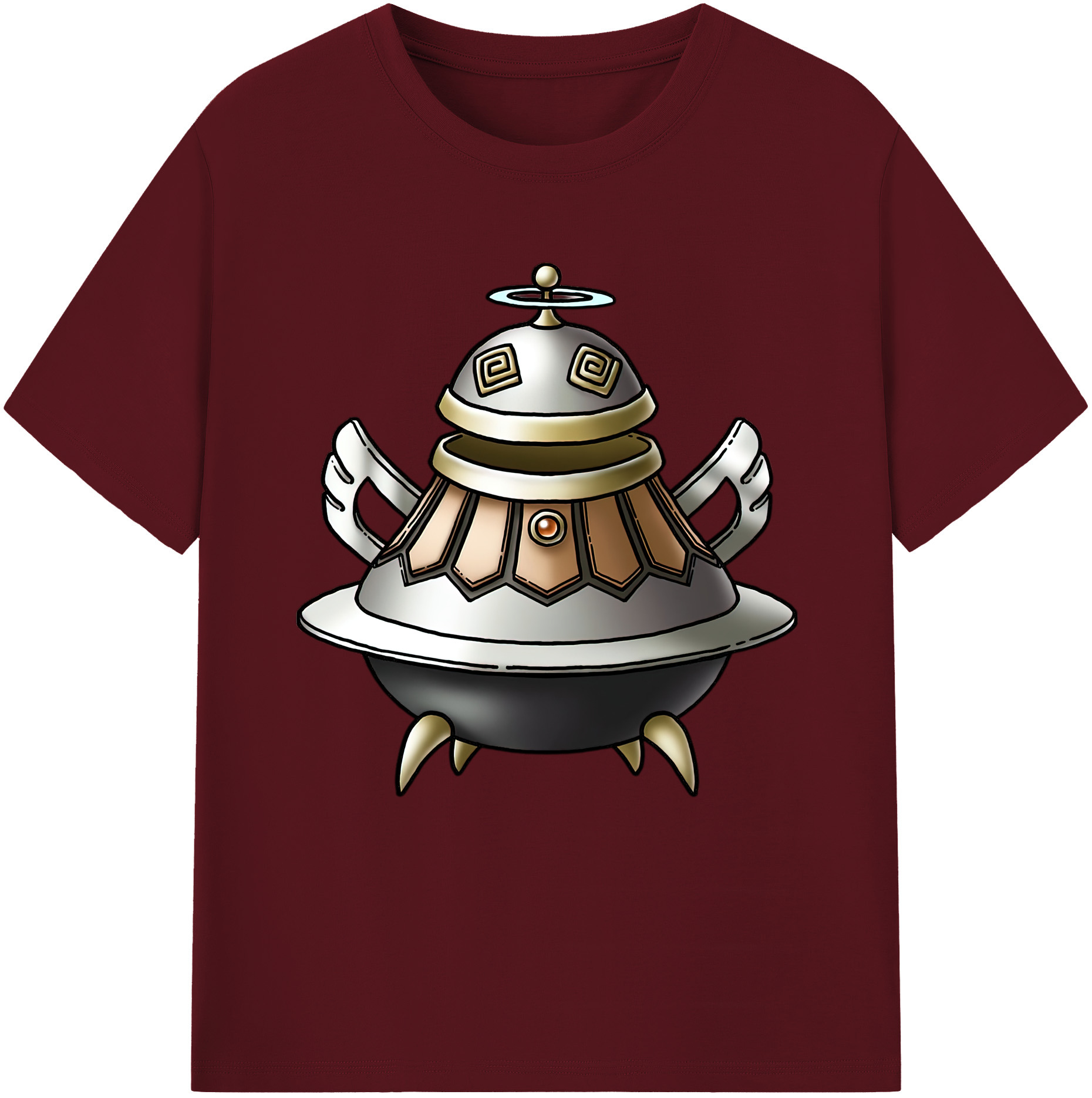（画像用） ドラゴンクエスト Doragon Kuesuto Dragon Quest 綿100％半袖Tシャツ（フロントプリント）